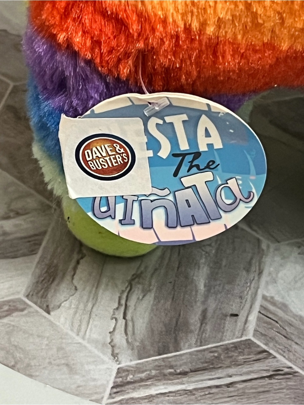 Fiesta Rainbow Plush Donkey - Multicolor - Picture 3 of 11